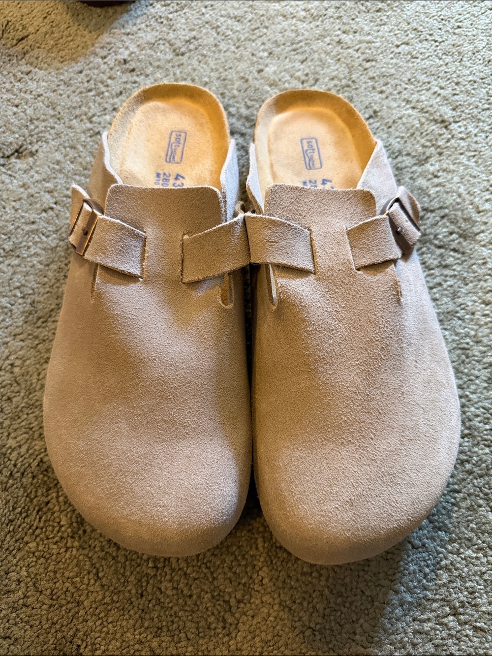 Birkenstock Boston Soft Footbed Taupe